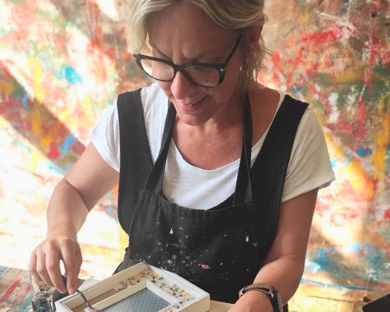 Michela Marcon – partecipante a GO Makers Gorizia, 16-17 maggio 2026 Immagine di Michela Marcon, ceramica-mosaico – GO Makers Gorizia 2026
